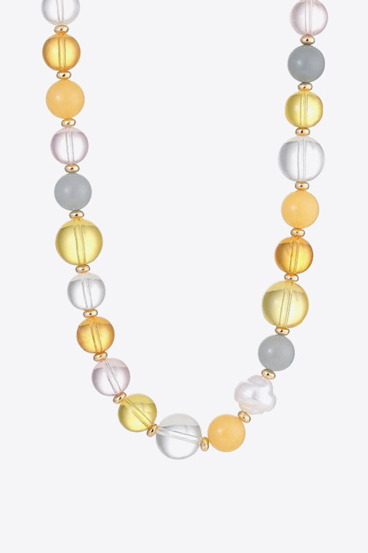 Multicolored Bead Necklace