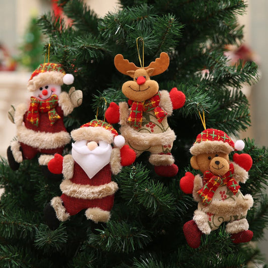 4-Piece Christmas Hanging Widgets