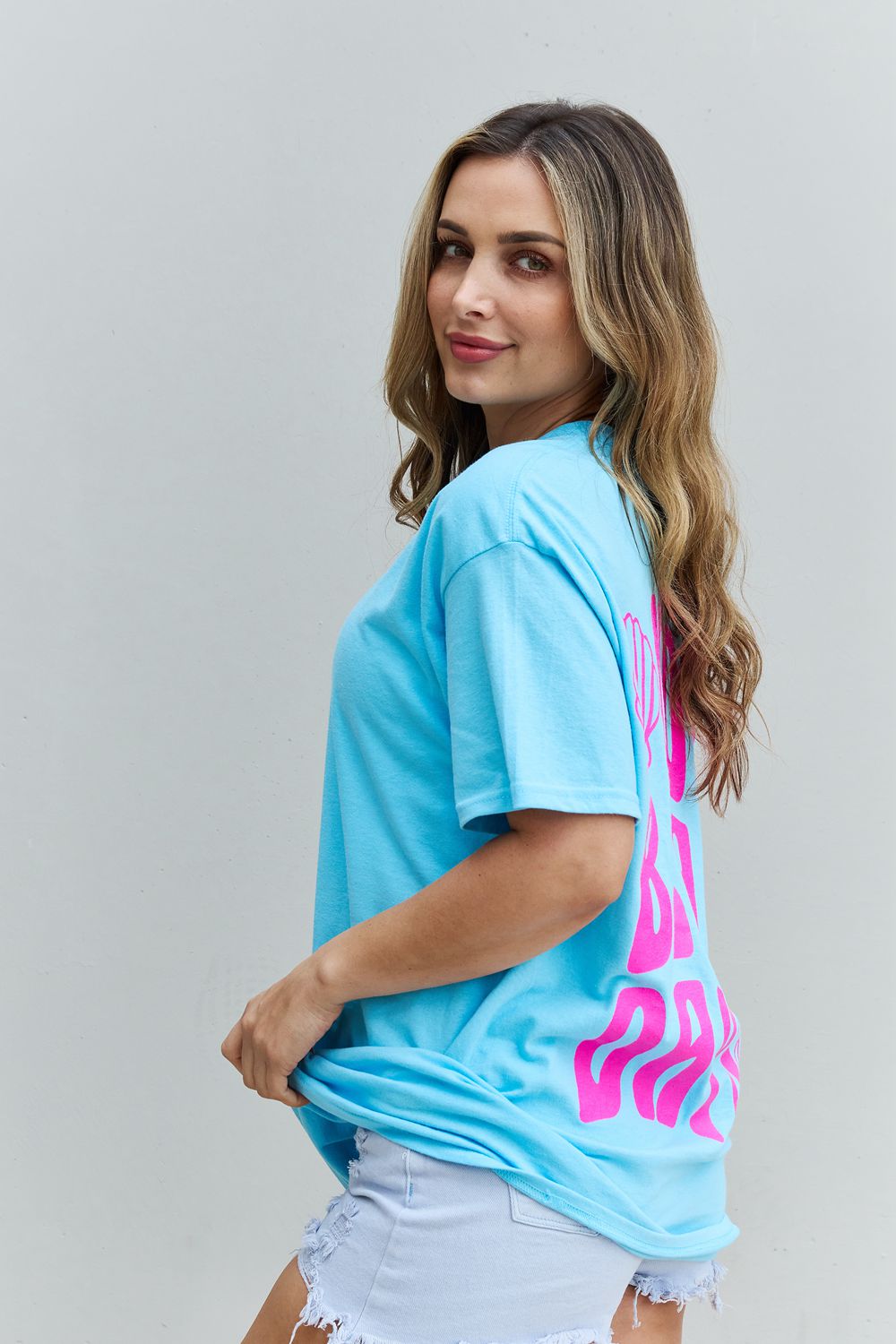 Sweet Claire "More Beach Days" Oversized Graphic T-Shirt