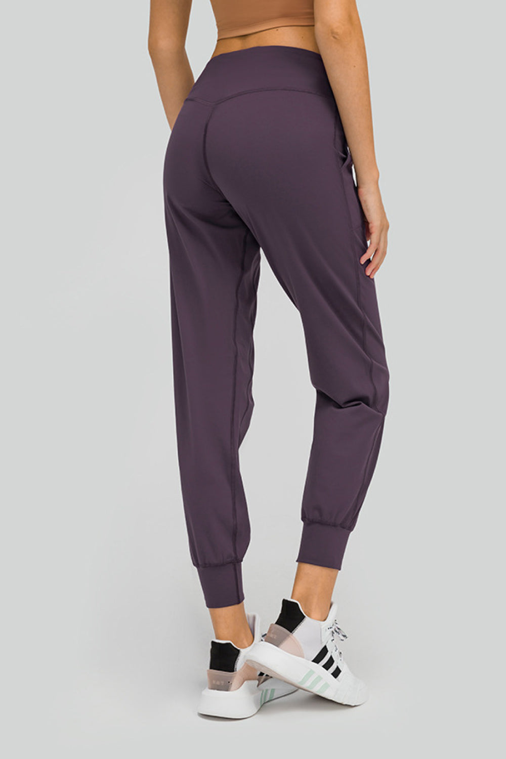 Millennia Wide Waistband Slant Pocket Pants