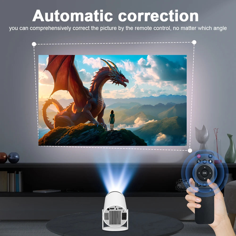 Just Rizzed™ 4K Smart Projector