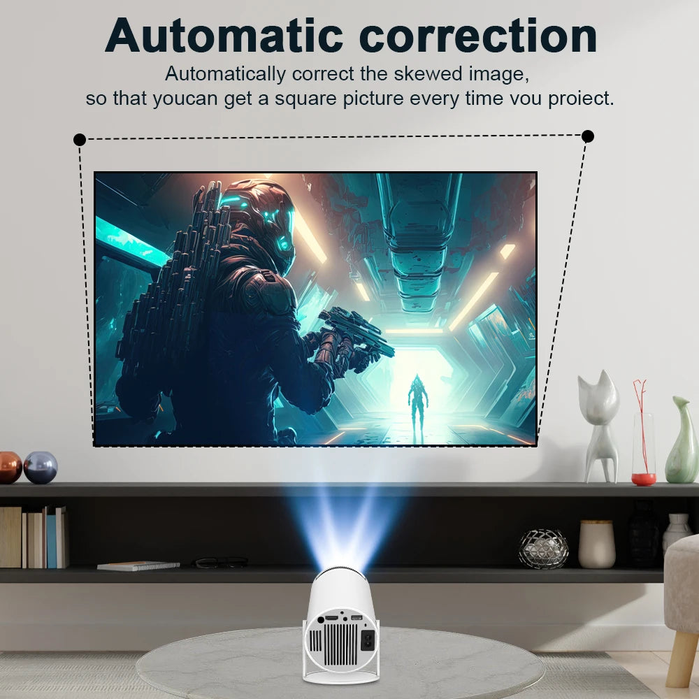 Just Rizzed™ 4K Smart Projector