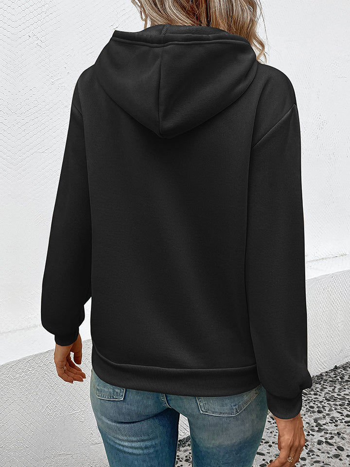 Perfee TRICK OR TREAT Long Sleeve Hoodie