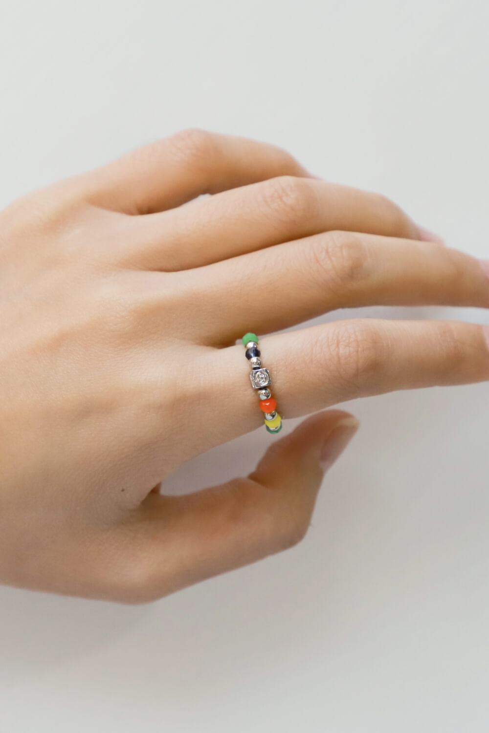 Colorful Bead Ring